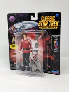 William Shatner Star Trek Captain Kirk Playmates Action Figure Signed JSA Auto - Picture 1 of 7
