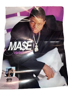 MASE HARLEM WORLD POSTER BAD BOY 1998 22 x 34 - Picture 1 of 2