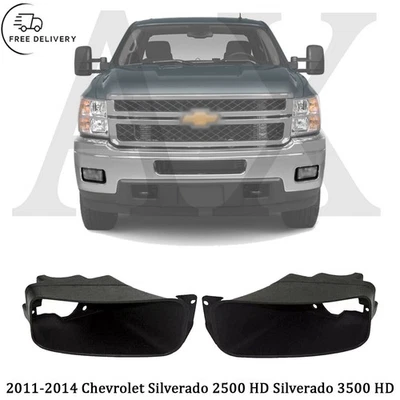 Front Fog Light Bracket Fits 11-14 Chevrolet Silverado 2500 HD Silverado 3500 HD - Imagem 1 de 4