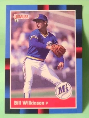 1988 Donruss #568 Bill Wilkinson - Seattle Mariners  - Image 1 of 2