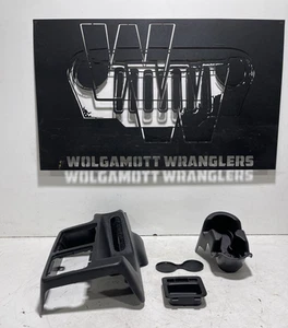 03-06 Jeep TJ Wrangler corto 2 piezas pizarra piso consola central bandeja para monedas OEM CC9H - Imagen 1 de 15