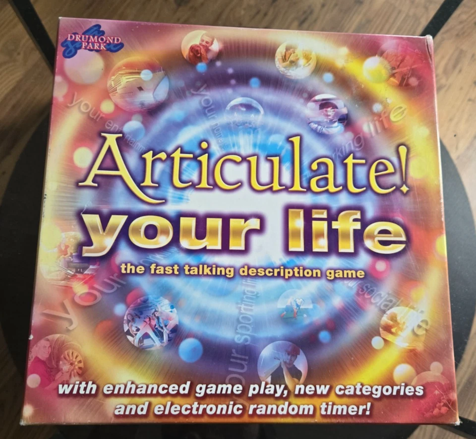 2019 Articulate! Your Life Board Game by Drumond Park  Complete Working Timer - Image 1 of 1