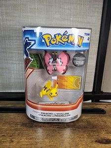 TOMY Pokemon XY 2 Figure Pack - Pikachu - Vivillon - NUOVO - Foto 1 di 2
