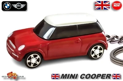🎁🚦🎄 🆕 罕见钥匙链 红色 宝马 全新 迷你 COOPER 英国/GB 英国 💕GREAT GIFT💕 🎁 — 第 1/4 张图片