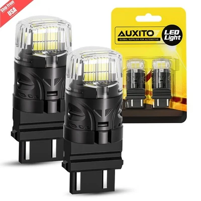 3157 3156 LED 日间行车灯 DRL 灯泡 适用于 GMC Sierra 1500 2500 HD 99-06 — 第 1/4 张图片