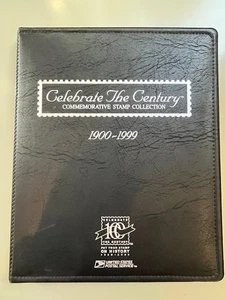 Celebrate the Century USPS Commemorative Stamps Complete Set 1900-1990 In Binder - Picture 1 of 12