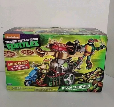 Playmates Teenage Mutant Ninja Turtles Motorized Pizza Thrower Brand New 2015 - Image 1 of 2