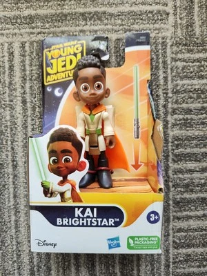 Boneco de ação 2023 Disney Star Wars Young Jedi Adventures KAI BRIGHTSTAR - Imagem 1 de 2