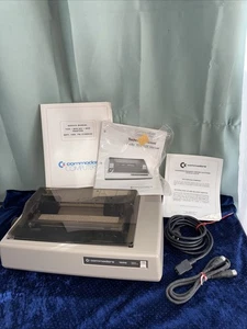 Stampante Commodore 1526 Dot Matrix vintage con manuali - Foto 1 di 4