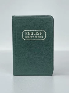 Pequeño 1964 Burgess & Bowes "Midget Series" Diccionario Inglés Edición Cuero - Imagen 1 de 15
