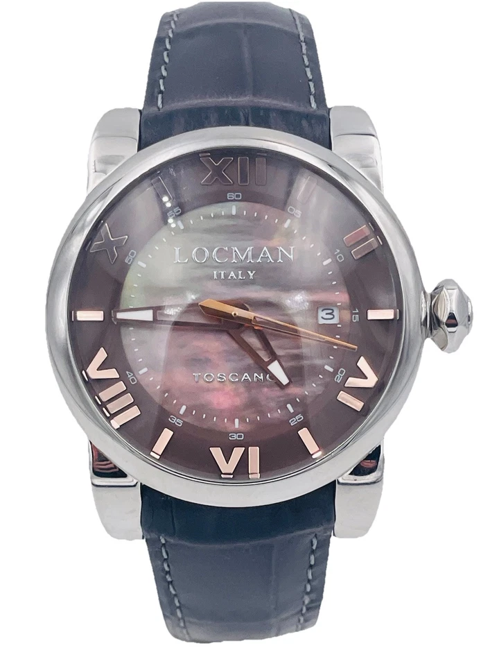 Reloj Locman Toscano Automático Ref590AMA/900 42mm Marrón Scontadísimo Nuevo - Imagen 1 de 4