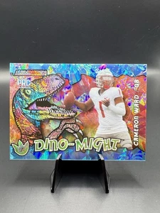 2023 Wild Card Alumination Cameron Ward Dino-Might Cracked Ice 1/1  - Picture 1 of 2