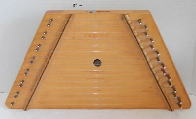First Act Lap Harp Dulcimer 15 String Wooden INSTRUMENT Vintage Music - Image 1 of 4