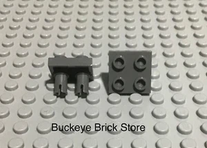 LEGO 2  Part 15092 Plate, Modified 2x2 with Pins on Bottom Set 75275 60083 75190 - Picture 1 of 1