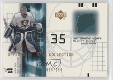 2001-02 Upper Deck Mask Collection Jersey /150 Jean-Sebastien Giguere #J-JG