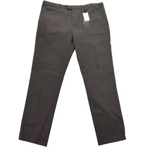 NUEVO Pantalón Chino Ted Baker 38 Irvine Calce Ajustado Verde Caqui Oscuro $150 - Imagen 1 de 11