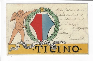 Postal Ticino Cantón Suiza Suiza Pionero 1898 p1107 - Imagen 1 de 2