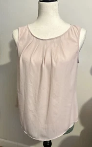 Worthington Blouse Womens Size Petite Small Flowy sleeveless Blouse Pink - Picture 1 of 1
