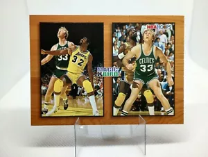 1993-94 Hoops Basketball Magic Johnson & Larry Bird - #MB1 - Foto 1 di 2