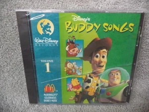Walt Disney Records “Disney’s Buddy Songs Volume 1” CD 8 songs McDonalds 1996 - Imagen 1 de 7