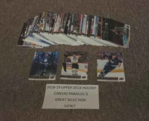 RICKARD RAKELL 2018-19 18-19 UPPER DECK CANVAS PARALLEL #C2 DUCKS - Picture 1 of 1