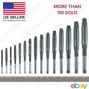 15 PCS ADJUSTABLE HAND REAMER SET H-V TO H-11 SIZES 1/4 " to 1.1/16 " SALE - Picture 1 of 5