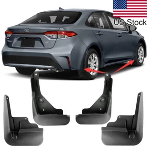 For 2020-2023 Toyota Corolla E210 4pcs Front Rear Mud Flaps Splash Guard Fender - Picture 1 of 8