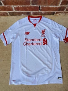 Liverpool L.F.C. New Balance Away SS Jersey Men’s Small Brand New Authentic - Picture 1 of 13