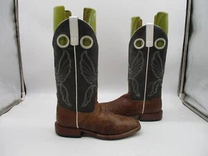 Horse Power HP1072 Mehrfarbig Eckige Zehe Cowboy Western Stiefel Herren Größe 7,5 D - Bild 1 von 10