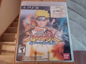 Naruto Ultimate Ninja Storm Generations PS3 Playstation CIB Komplett Top Disc - Bild 1 von 6