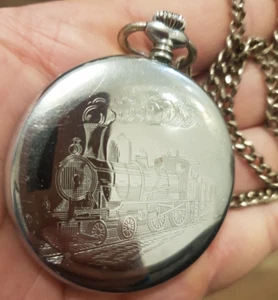 Veritas Swiss Taschenuhr 17 Jewels Railroad Style funktioniert sauber Vintage - Bild 1 von 12