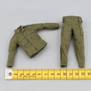 Accesorios para soldados escala 1/12 Segunda Guerra Mundial guardabosques de Estados Unidos Normandía desembarco uniforme trajes - Imagen 1 de 5
