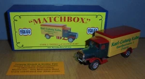 Matchbox Yesteryear YCH-08 Mercedes Benz L5 Lorry Leipzig 2006 Red Roof Code 2 - Picture 1 of 6