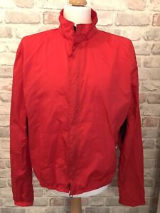 Men’s Vintage Bellwether Red Cycling Jacket From USA. USA Size Large =UK Size XL