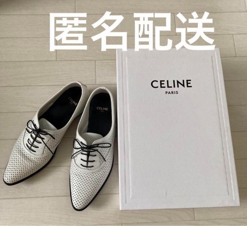 Scarpe da lavoro vestito CELINE bianche 24 cm DONNA spedite dal Giappone JP!!!!!!!!!!!!!