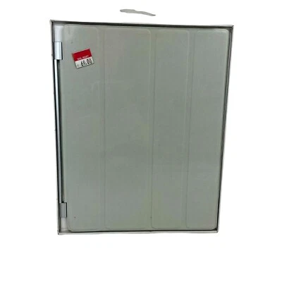 GENUINE AUTHENTIC APPLE  iPad 2 3 4 Smart Cover MD305LL/A CREAM Leather - Image 1 of 2