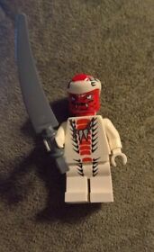 Snappa 9442 9564 White Red Snake Tribe Ninjago LEGO Minifigure Figure