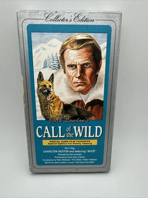 Call Of The Wild VHS 1994 Charlton Heston Raimund Harmstorf Michèle Mercier H2 - Image 1 of 3