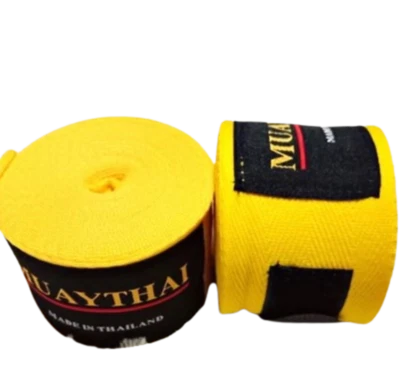 Boxing Wraps MMA Muay Thai Hand Bandages Gloves Kickboxing Kick Cotton 4.5 mete - Image 1 of 4