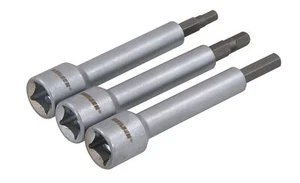 Shock Absorber Socket Hex Bit Set - 3pc 1/2" Drive - Picture 1 of 3