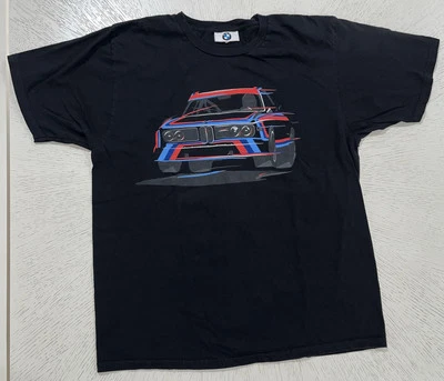 Camiseta BMW Para Hombre XL Negra Estampado Gráfico Informal Activa Elegante Carreras de Automóviles Foto 1 de 4