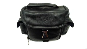 Bolso para cámara de cuero negro con correa para el hombro Antler - Imagen 1 de 11
