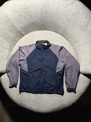 Chaqueta cortavientos The North Face para mujer XL azul gris forrada de lana cremallera completa Foto 1 de 4