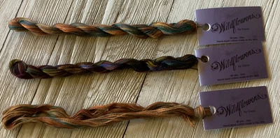 Wildflowers By Caron Needlepoint Fibers Threads Fiesta Jewels Floss Lot of 3 New - Image 1 of 4