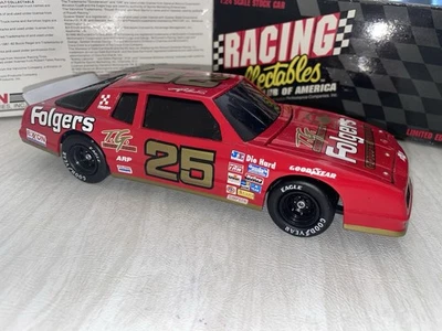 1/24 RCCA 1996 nascar bank #25 Tim Richmond Folgers Chevy - Image 1 of 4