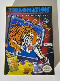 Videomation (Nintendo, NES 1991) Complete In Box W/ Inserts USA