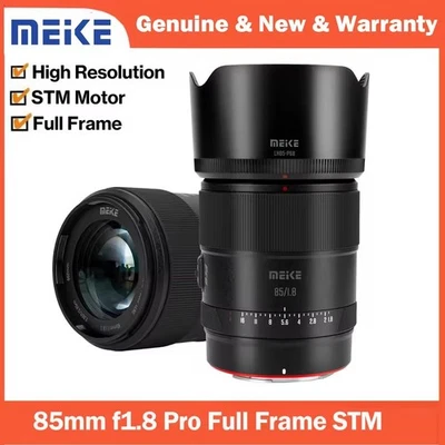 MEIKE 85mm F1.8 Pro Full Frame Auto Focus STM Lens for Fuji Sony Nikon L-Mount - Image 1 of 4