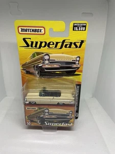 Matchbox - Superfast - 1957 Lincoln Premiere #50 - 2005 - SEALED ON CARD - - Bild 1 von 5