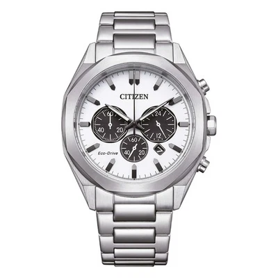 Citizen Eco-Drive Metropolitan Chrono Crono nuovo ref. CA4590-81A Rivend Uff - Immagine 1 di 4