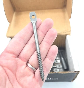 *84/ea* Mineralac Cully 1/4" x 4" Ojos Acústicos #59264, Caja Parcial - Imagen 1 de 14